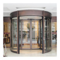 Deper luxury commercial auto motor glass sensor automatic revolving door for sale